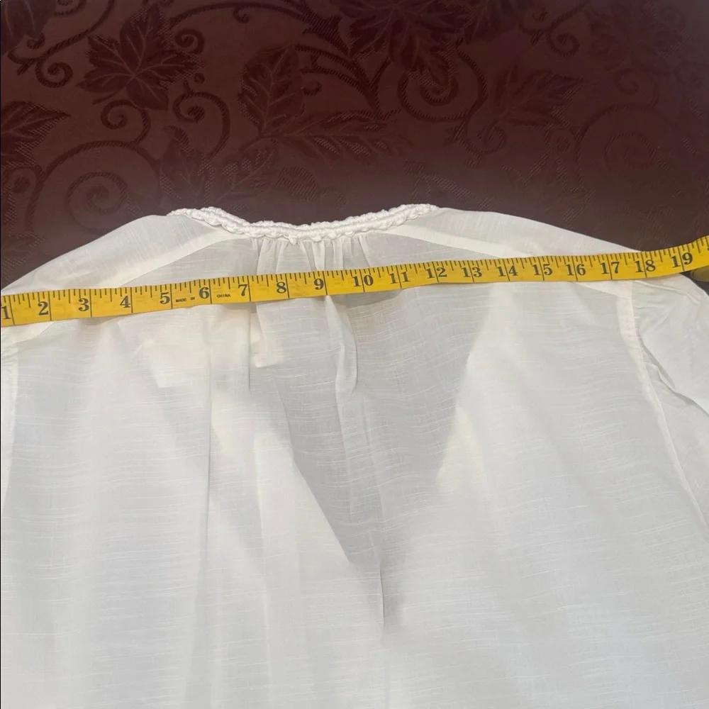 Vince Elegant White Women's Top. Ladies 1X - Picture 13 of 15